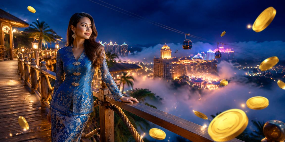 Tetamu VIP menerima bonus eksklusif bergaya baju kurung di Genting Highlands