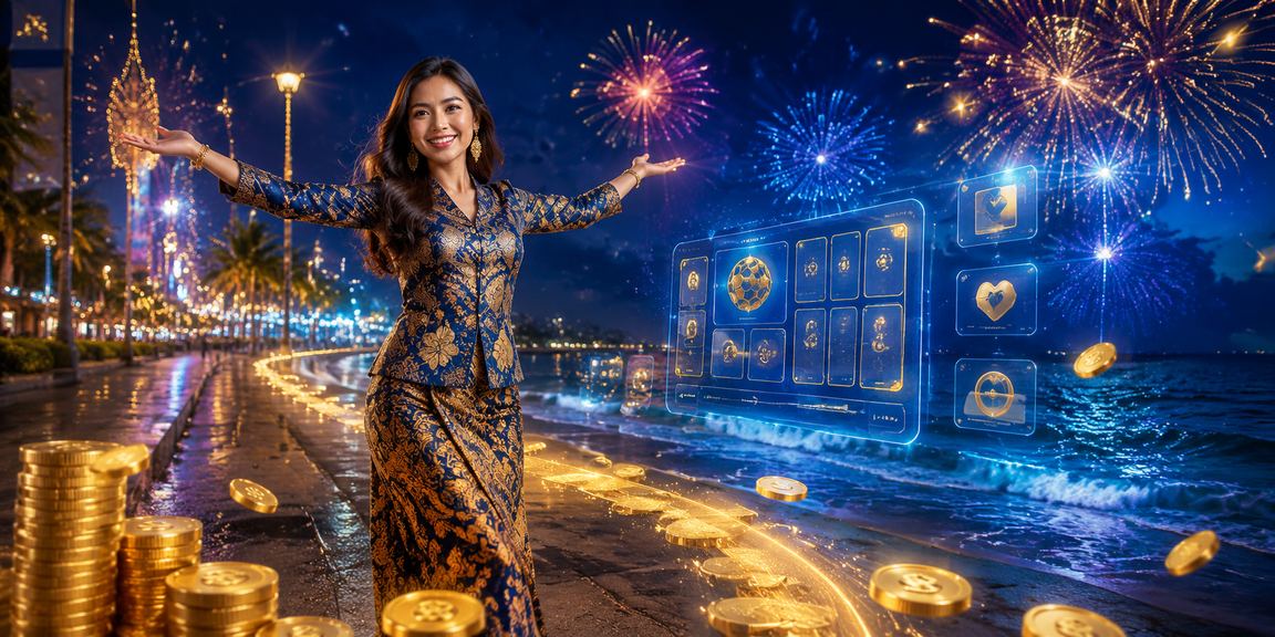 Hiburan kasino bertemakan batik di Kuantan Pahang Malaysia