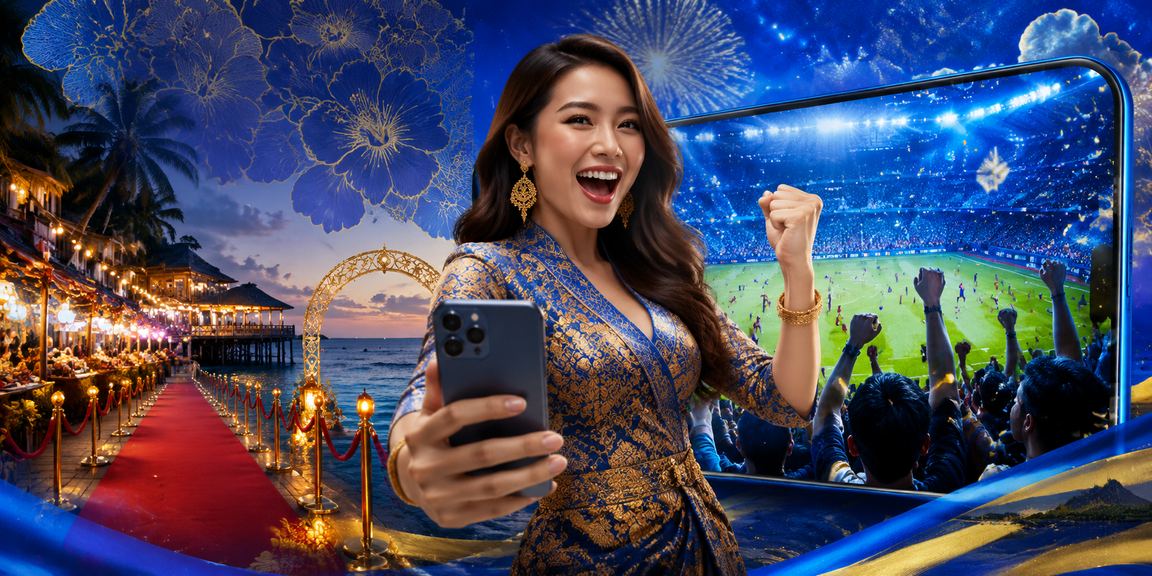 Kasino mudah alih bergaya Melayu Malaysia pada skrin telefon pintar suasana moden